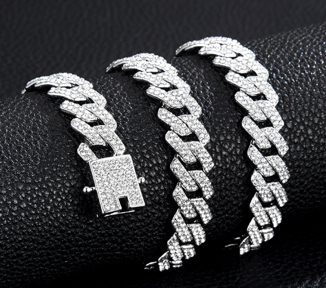 Crystal Iced Out Necklaces Season Prestige