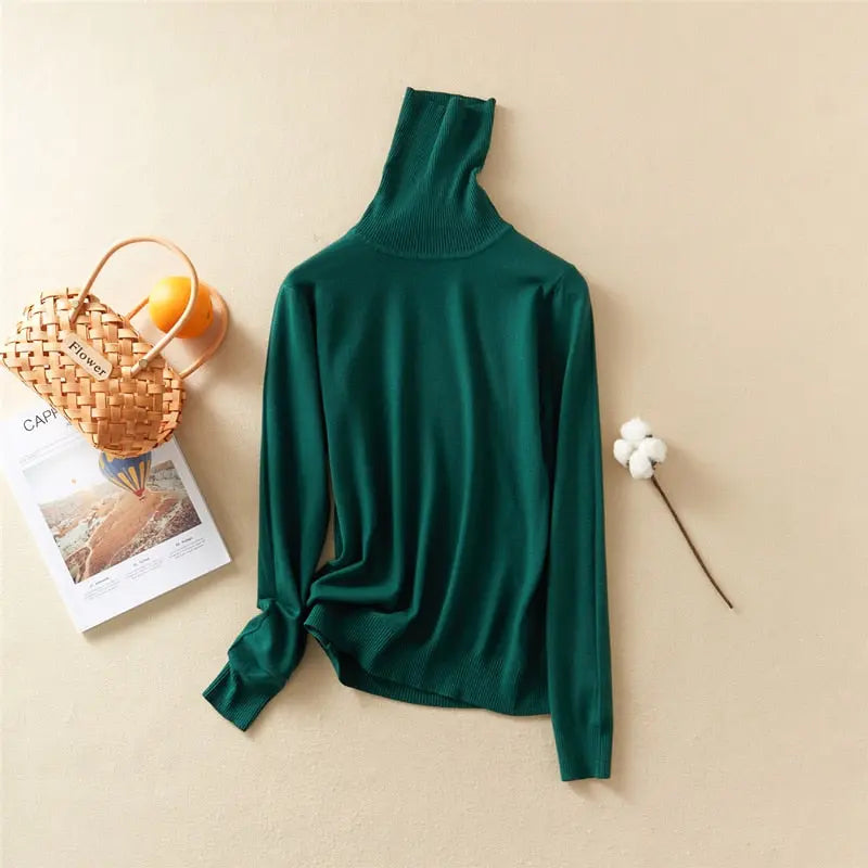 Turtleneck  Women Sweater - Season Prestige