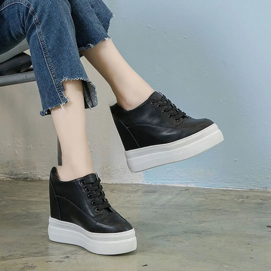 Wedge Sneakers Shoes - Season Prestige