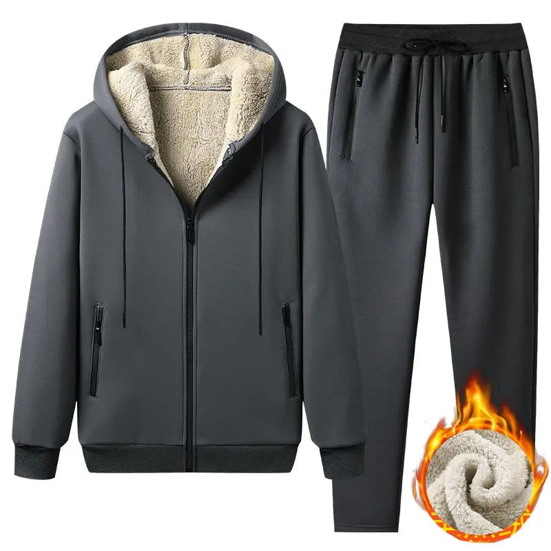 Warm Cashmere Tracksuit - Season Prestige