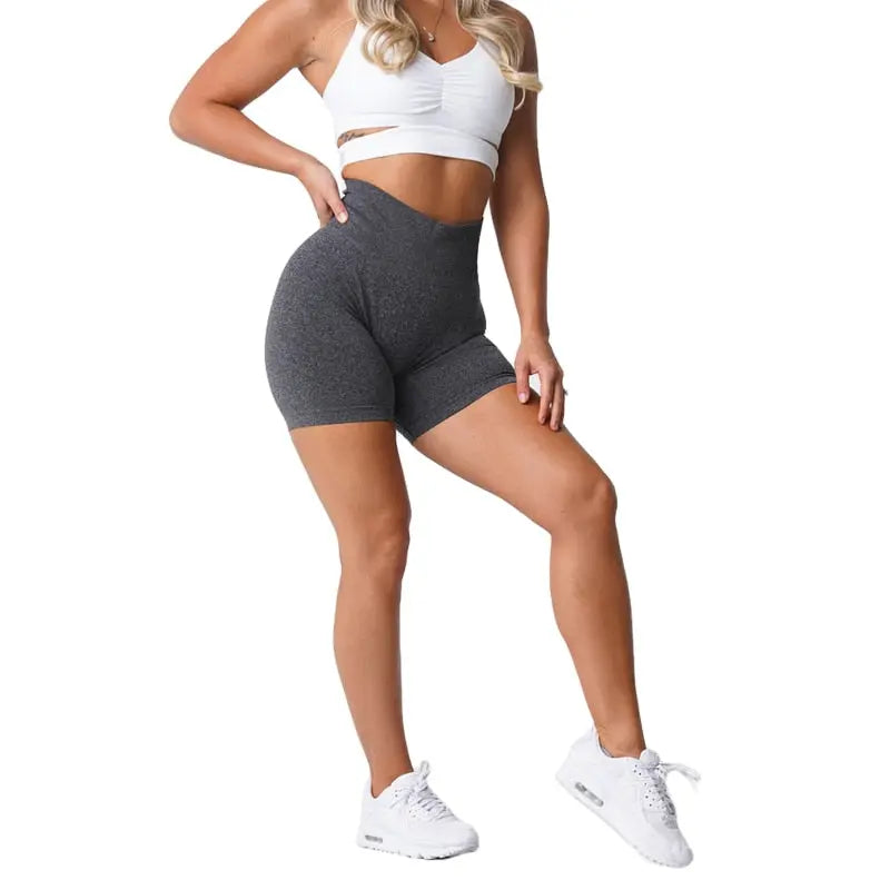 Woman Fitness Elastic Shorts - Season Prestige