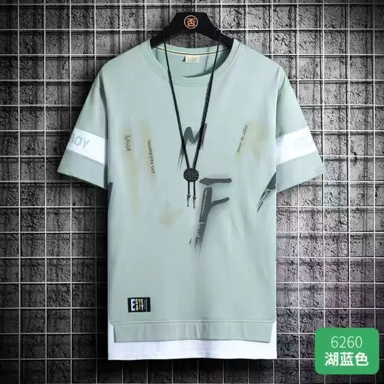 Summer Short Sleeve Print T Shirts - Season Prestige