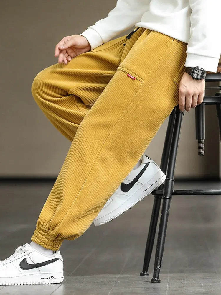 New Autumn Winter  Men Baggy Joggers - Season Prestige