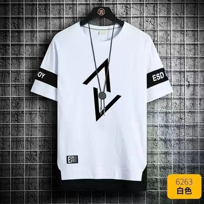 Summer Short Sleeve Print T Shirts - Season Prestige