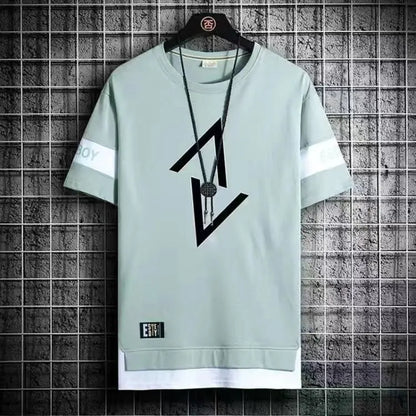 Summer Short Sleeve Print T Shirts - Season Prestige