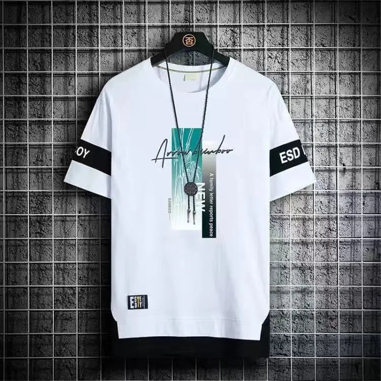 Summer Short Sleeve Print T Shirts - Season Prestige