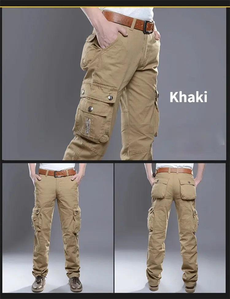 Multi-Pocket Men Pants - Season Prestige