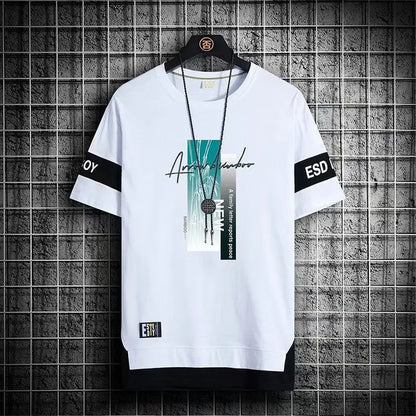 Summer Short Sleeve Print T Shirts - Season Prestige