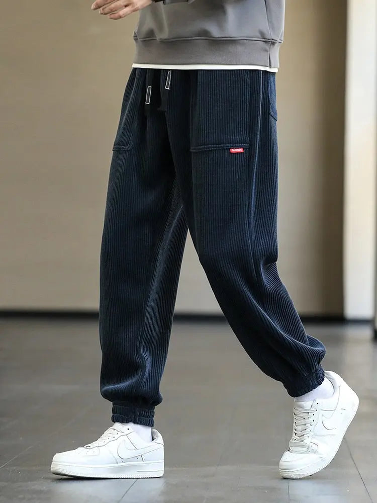 New Autumn Winter  Men Baggy Joggers - Season Prestige