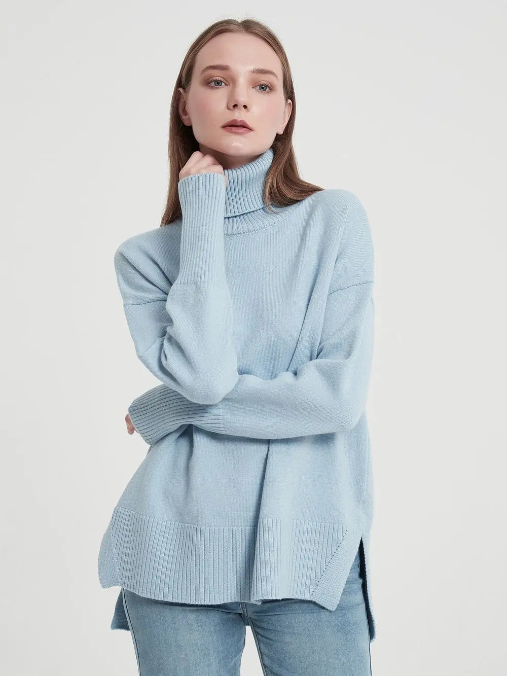 Women Turtleneck Sweater