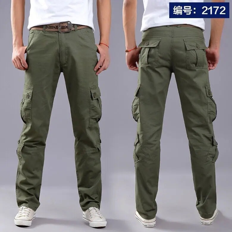 Multi-Pocket Men Pants - Season Prestige