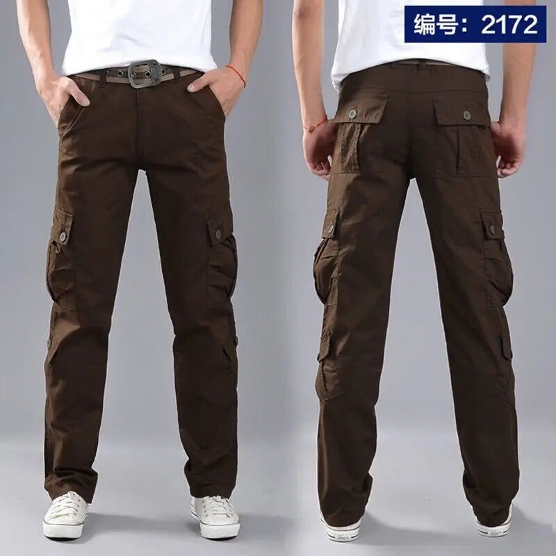 Multi-Pocket Men Pants - Season Prestige