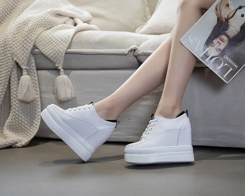 Wedge Sneakers Shoes - Season Prestige