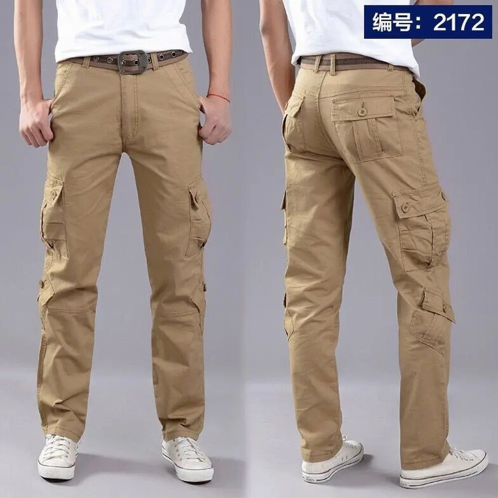 Multi-Pocket Men Pants - Season Prestige