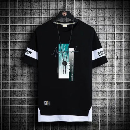 Summer Short Sleeve Print T Shirts - Season Prestige