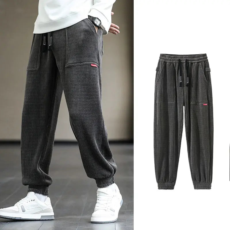 New Autumn Winter  Men Baggy Joggers - Season Prestige