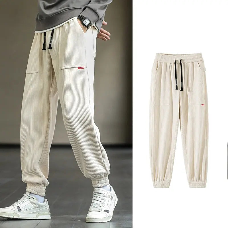 New Autumn Winter  Men Baggy Joggers - Season Prestige