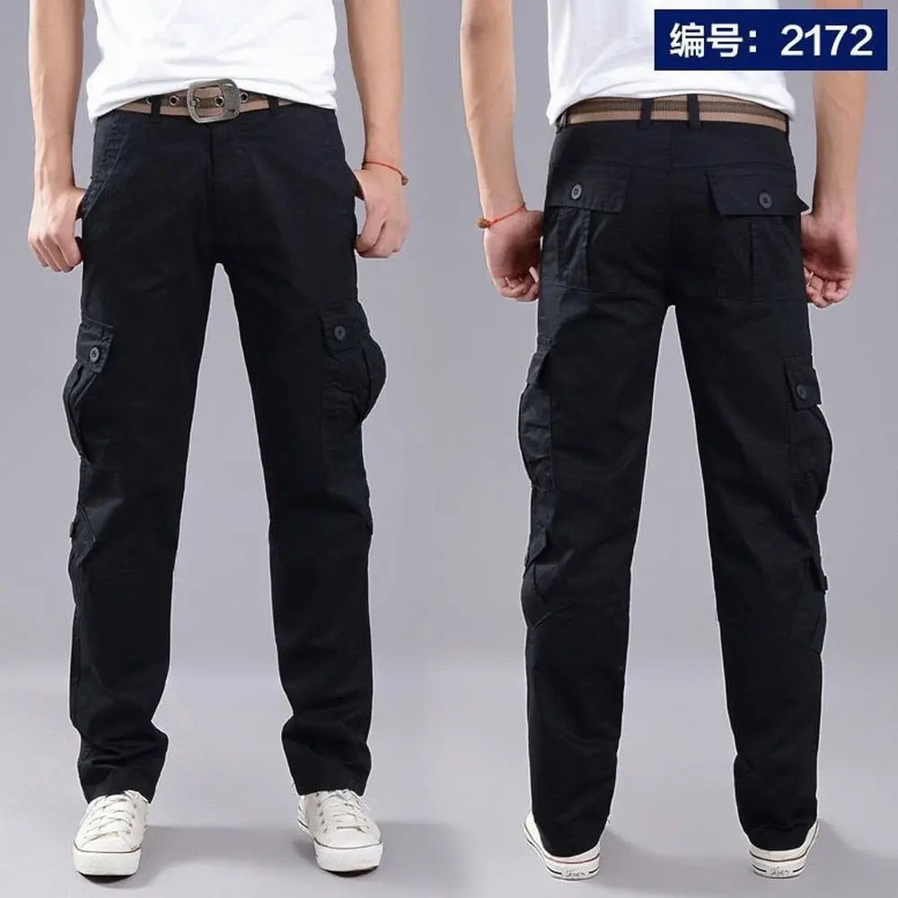 Multi-Pocket Men Pants - Season Prestige