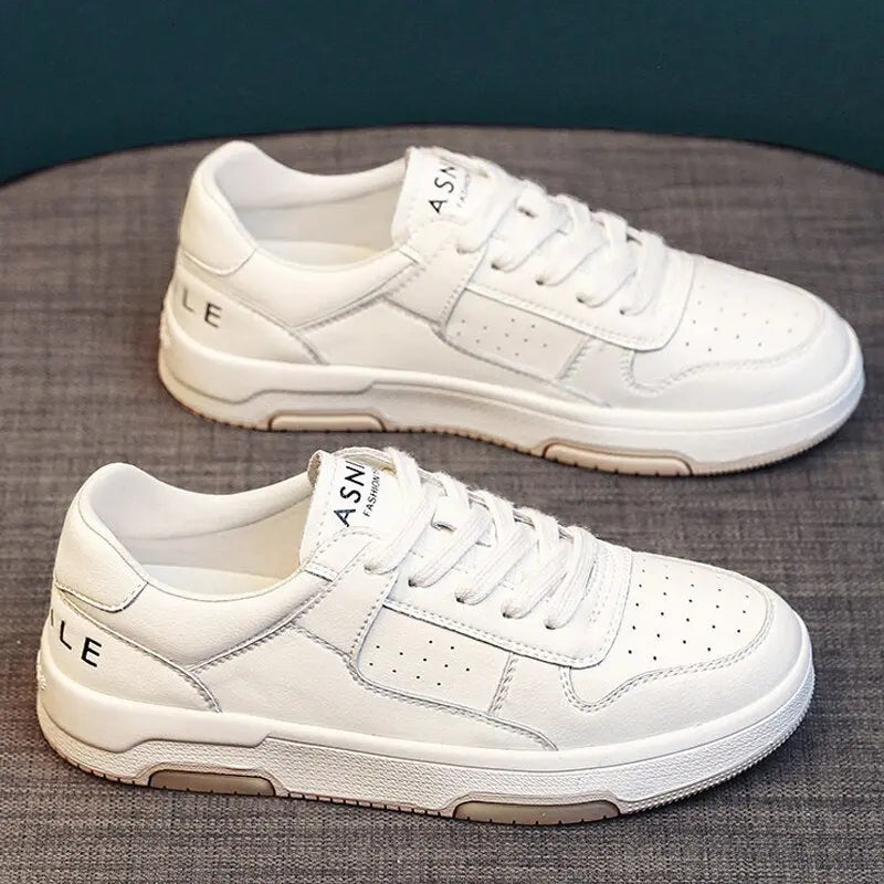 Leather Platform Sneakers - Season Prestige