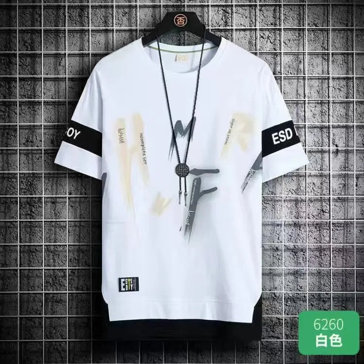 Summer Short Sleeve Print T Shirts - Season Prestige