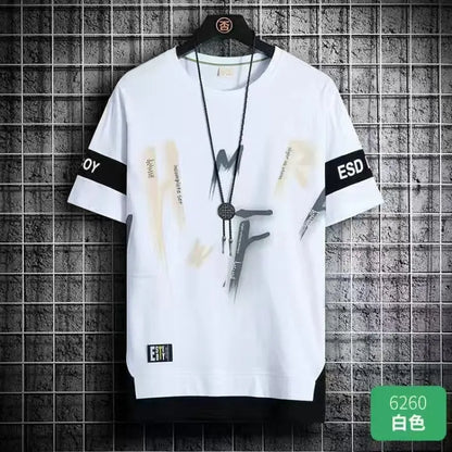 Summer Short Sleeve Print T Shirts - Season Prestige