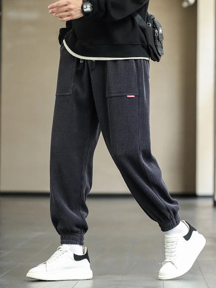 New Autumn Winter  Men Baggy Joggers - Season Prestige