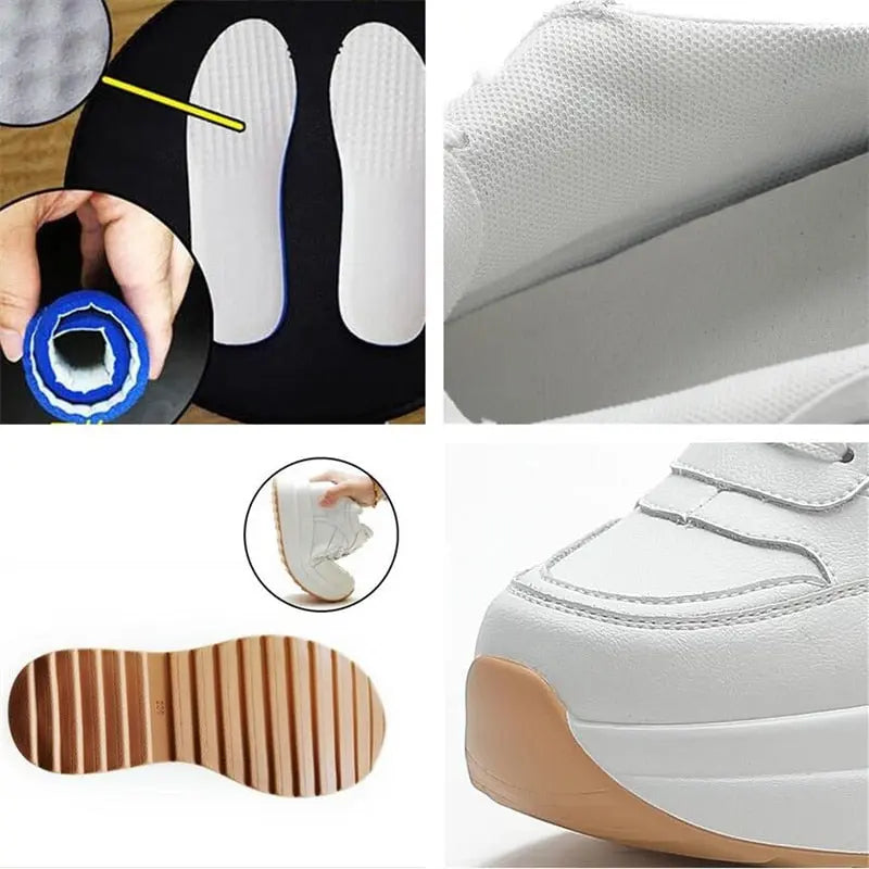Leather Autumn Winter Sneakers - Season Prestige