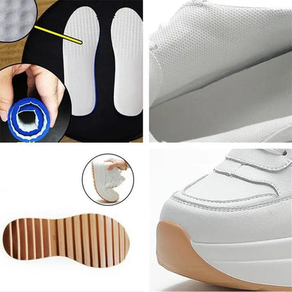 Leather Autumn Winter Sneakers - Season Prestige
