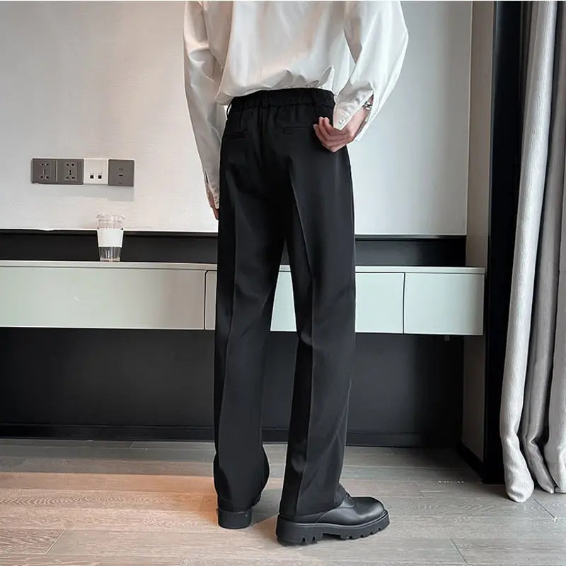 Casual Wide Leg Trousers For Men - Season Prestige