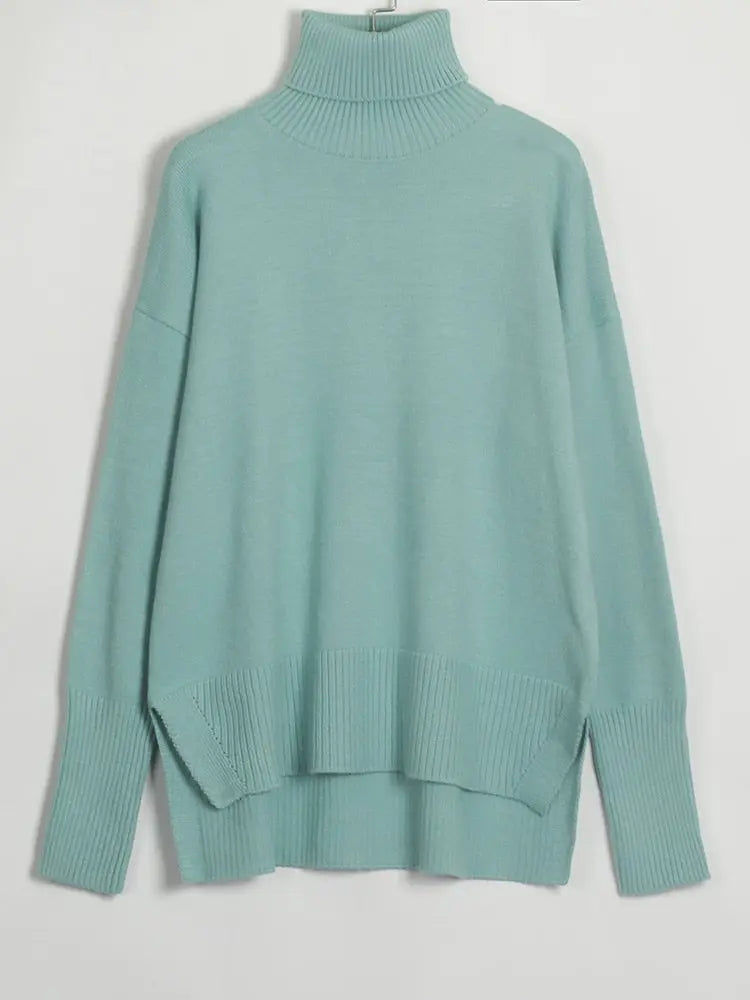 Women Turtleneck Sweater