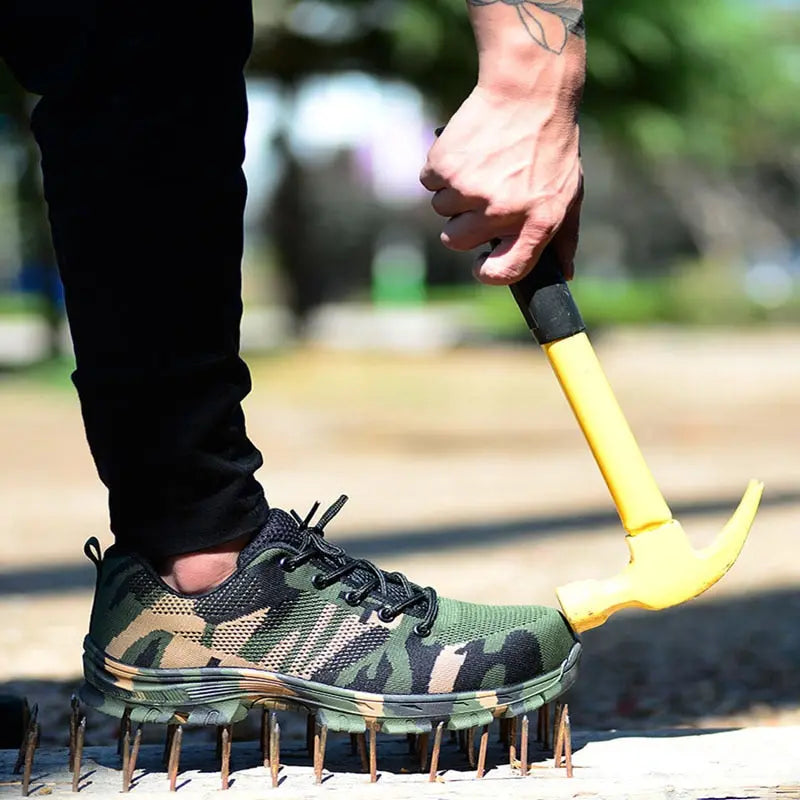 Construction Men Outdoor shoes - Season Prestige Men Work Shoes Outdoor Construction shoes
