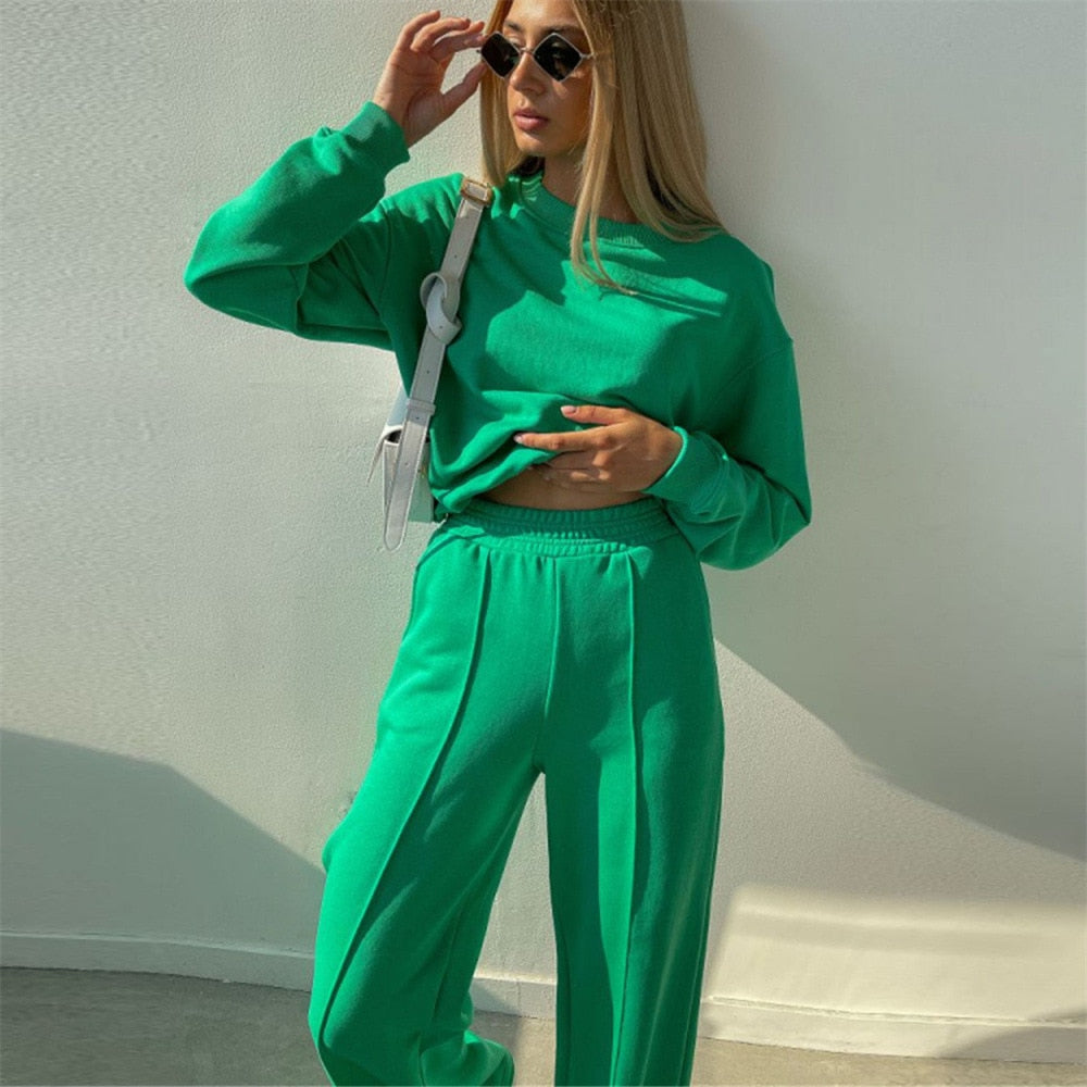 Winter Women Tracksuit Set Season Prestige