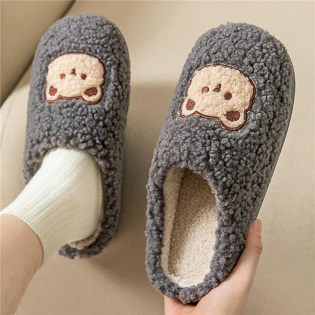 Fluffy Cute Animal Slippers Season Prestige