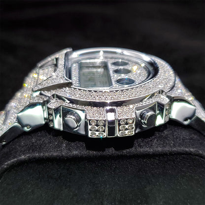 Digital Diamond Quartz Wristwatches Season Prestige