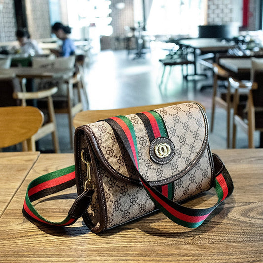 Luxury Canvas Shoulder Bag Season Prestige