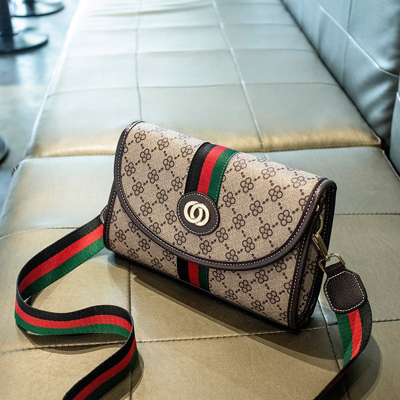 Luxury Canvas Shoulder Bag Season Prestige