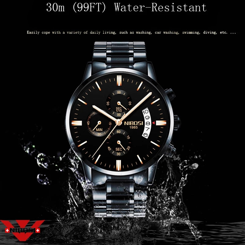 Men's Elegant Wrist Watches Season Prestige