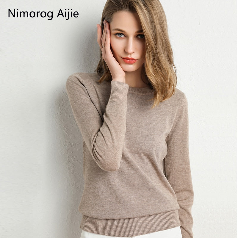 Knitted Pullover Women Sweater Season Prestige