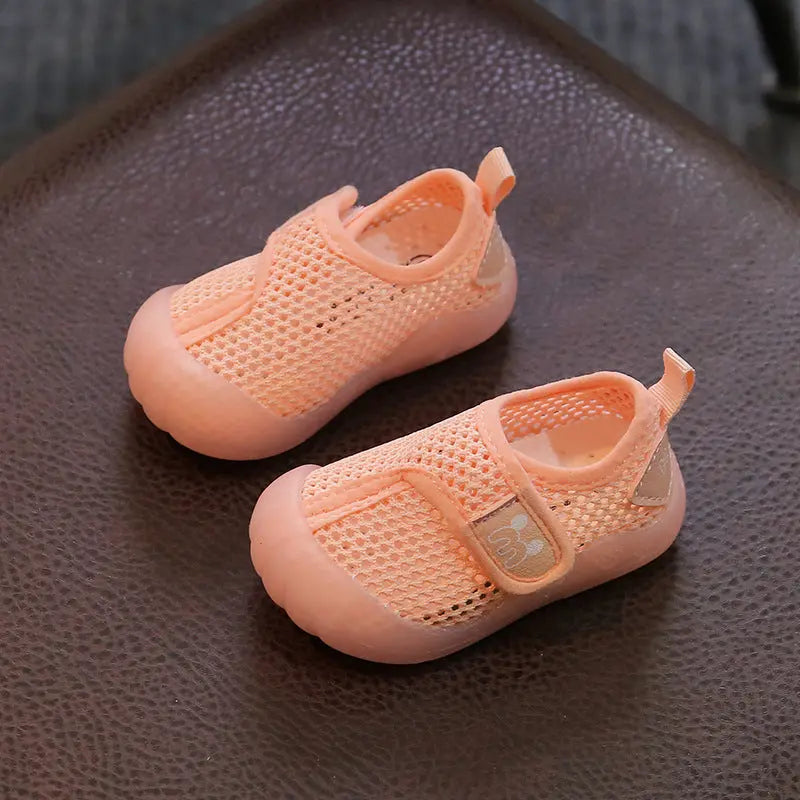 Season Prestige Baby Mesh Sneakers | Slip-On Velcro Closure