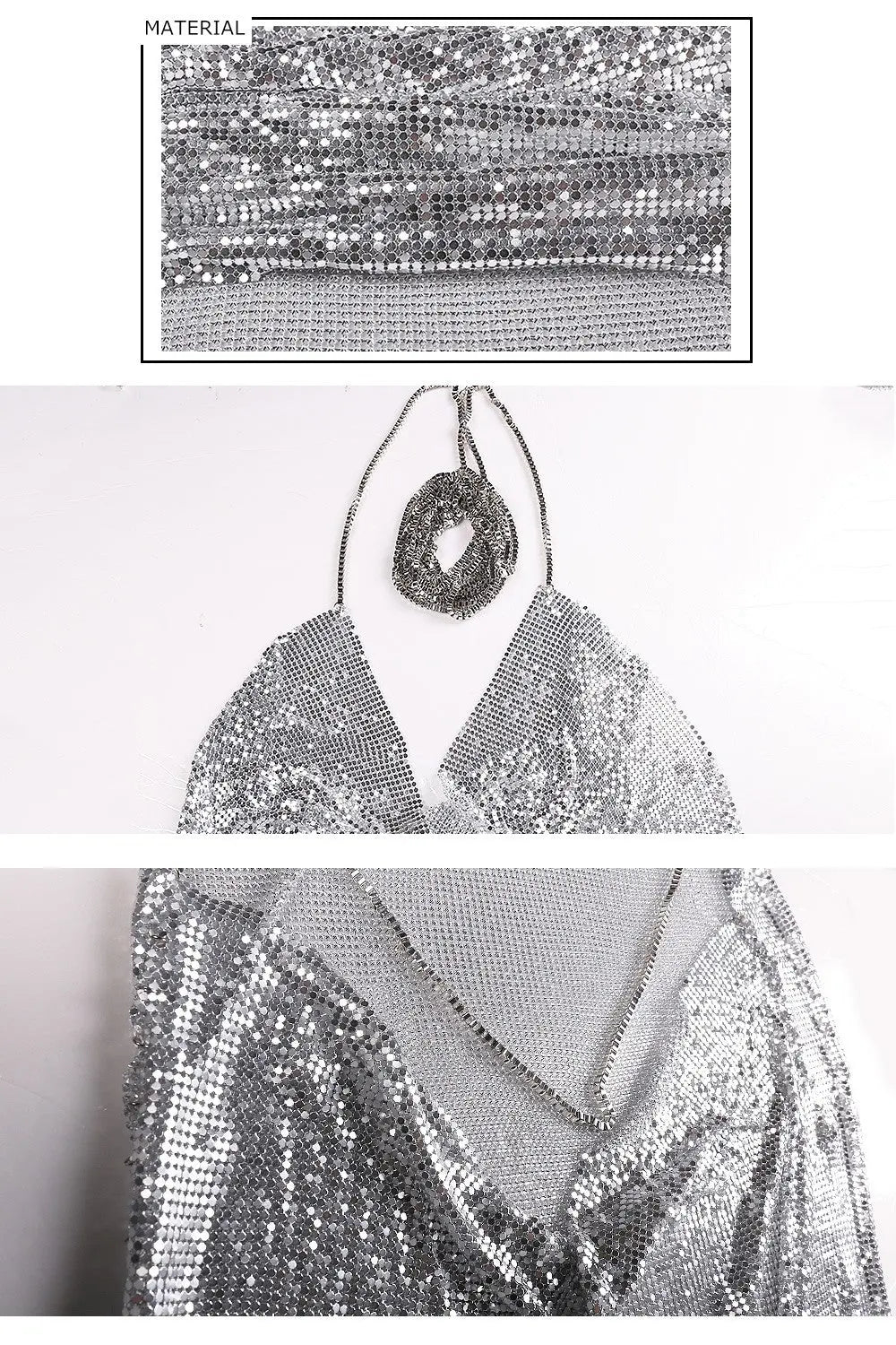 Season Prestige Chainmaille Party Dress - Elegant & Seductive