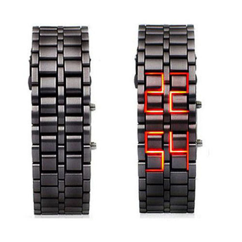 Digital Lava Wrist Watch Season Prestige