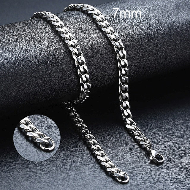 Unisex Cuban Chain Necklace Season Prestige