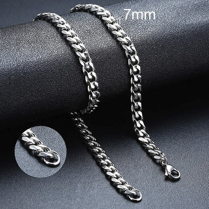 Unisex Cuban Chain Necklace Season Prestige